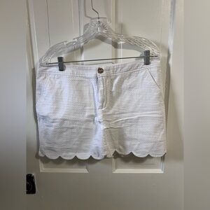 Lilly Pulitzer size 12 resort white Collette skort